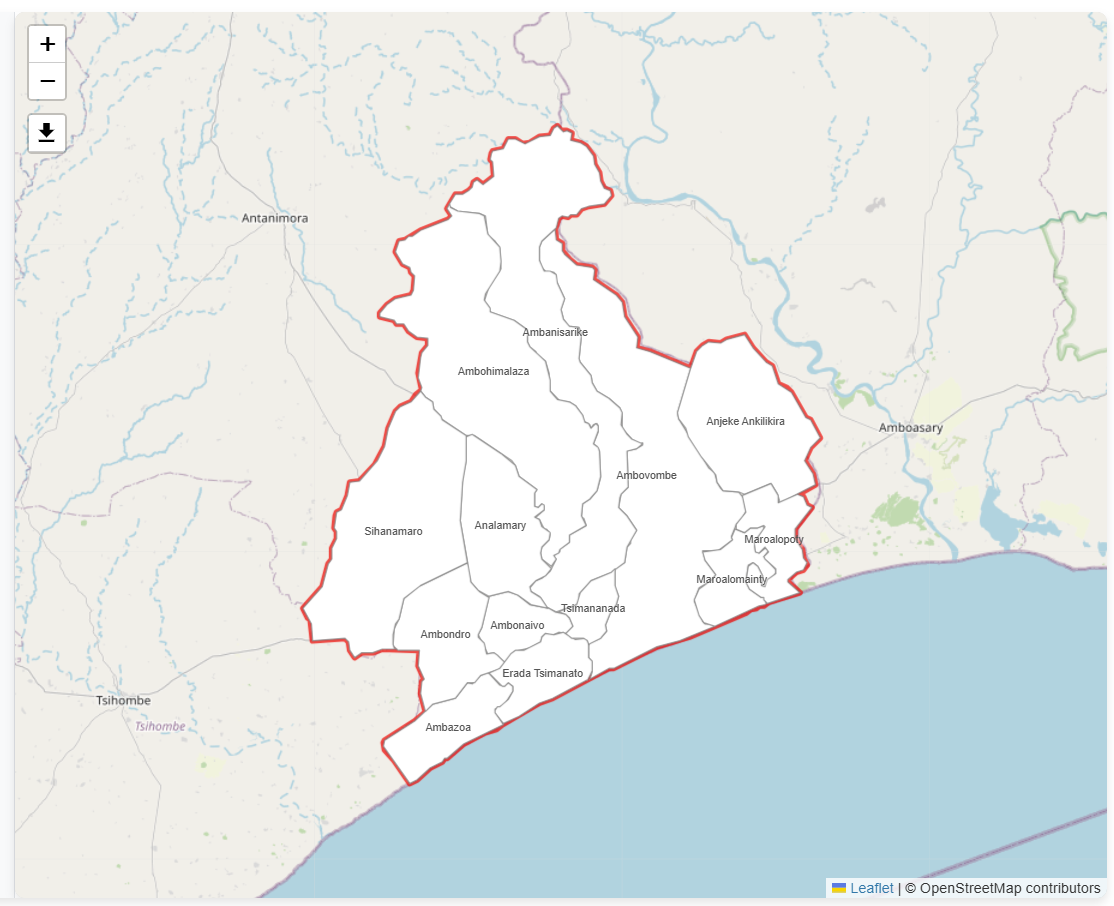 Carte AMBOVOMBE