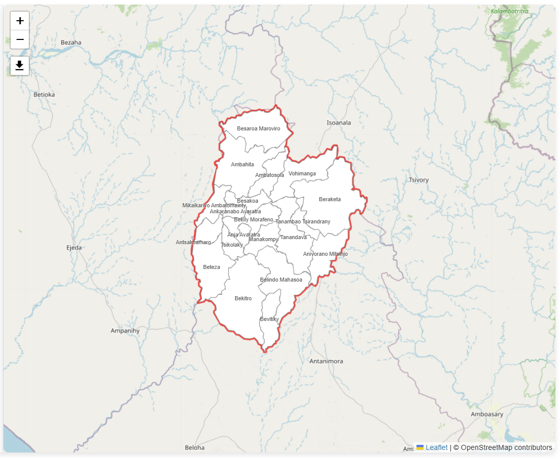 Carte BEKILY